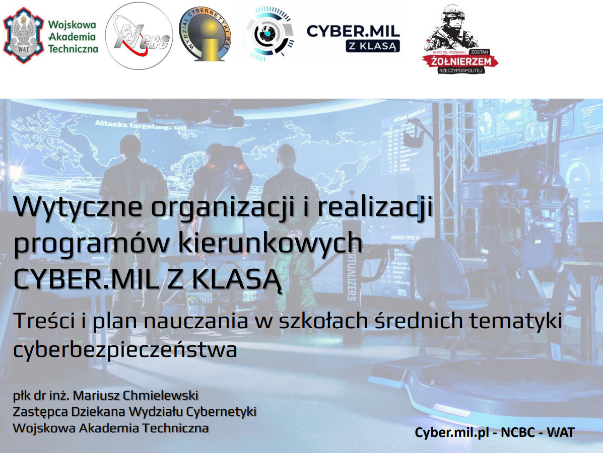 CYBER.MIL z Klasą prezentacja programu