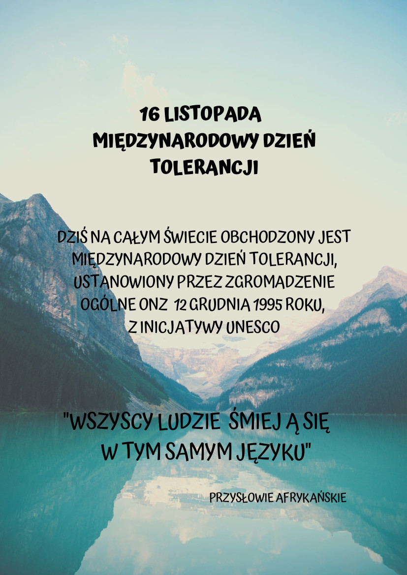 Międzynarodowy Dzień Tolerancji