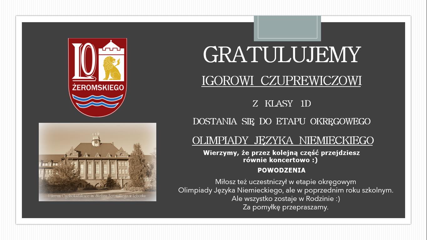 Olimpiada Języka Niemieckiego