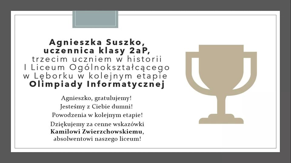 Olimpiada Informatyczna