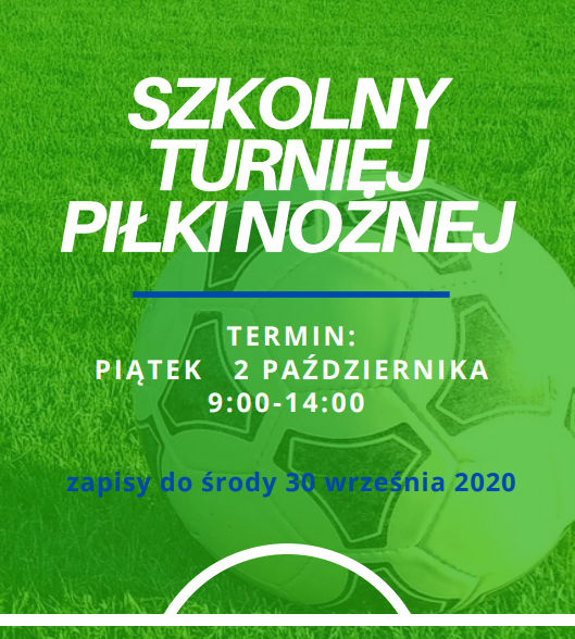 Szkolny Turniej Piłki Nożnej 2020