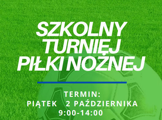 Tabele i harmonogram Szkolnego Turnieju Piłki Nożnej