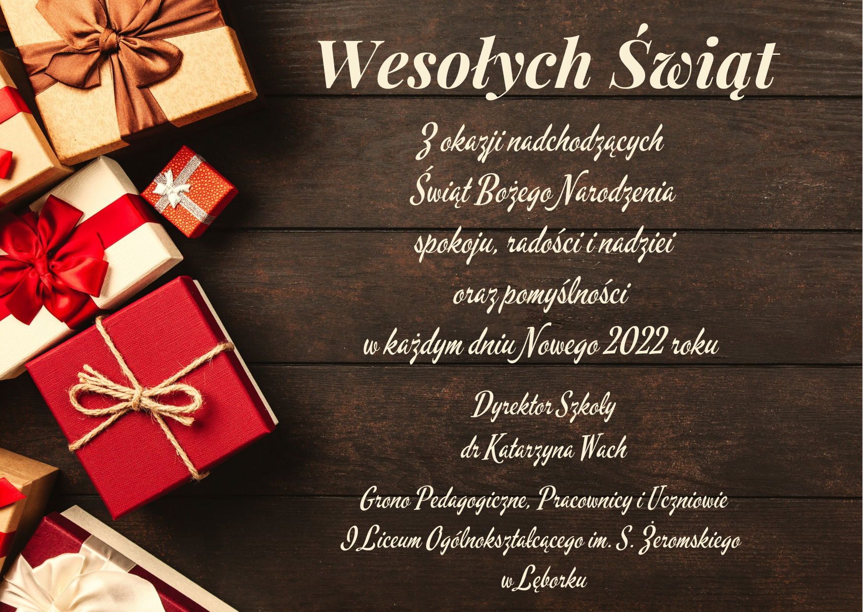 Wesołych Świąt i Szczęśliwego Nowego Roku