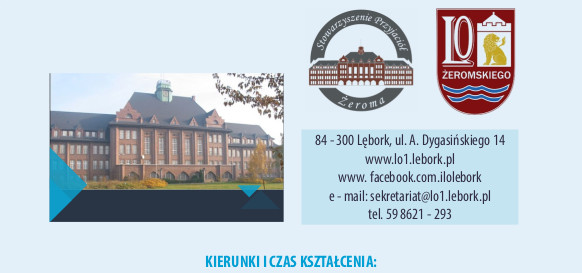 Informator - kierunki kształcenia w 2021/22