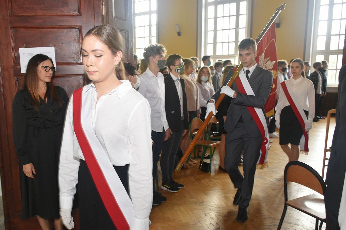 Rozpoczęcie roku szkolnego 
w&nbsp;I&nbsp;Liceum w&nbsp;Lęborku (fot.K.Poziemski)