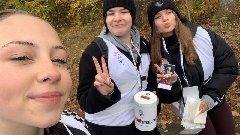 Wolontariusze z Żeroma kwestowali na rzecz budowy w Lęborskiego Hospicjum Stacjonarnego