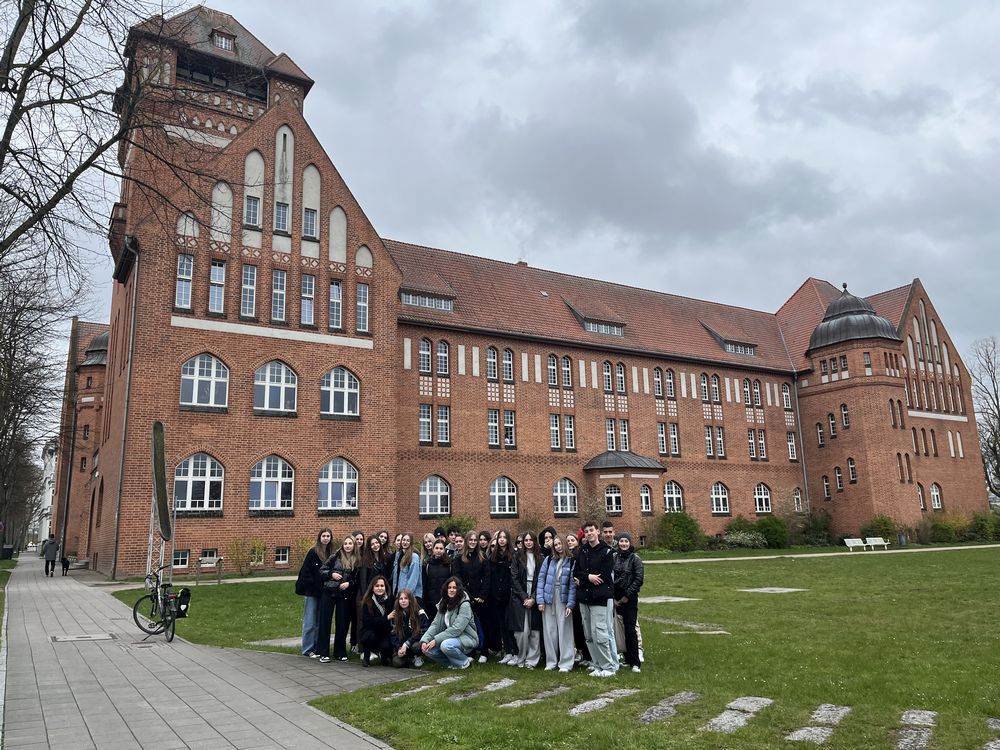 Wycieczka Straslund - uczniowie Lo1 na wymianie