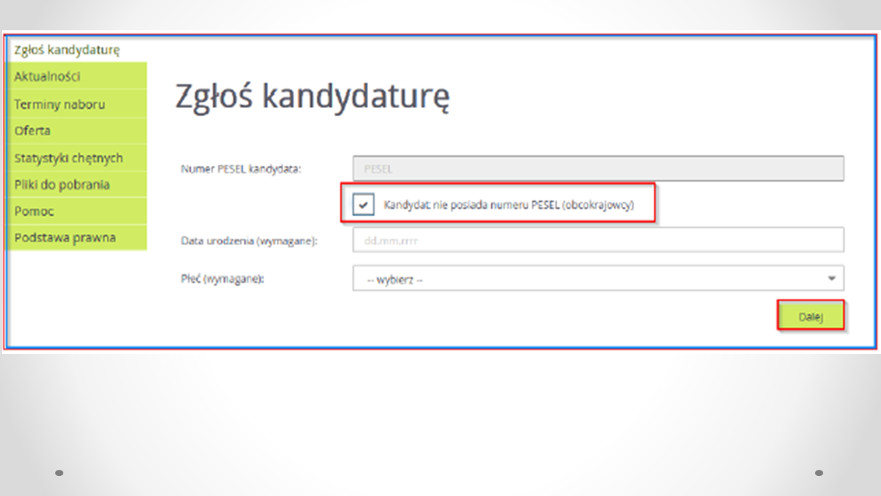VULCAN Rekrutacja 2023 – przewodnik dla kandydata rejestrującego się w systemie.