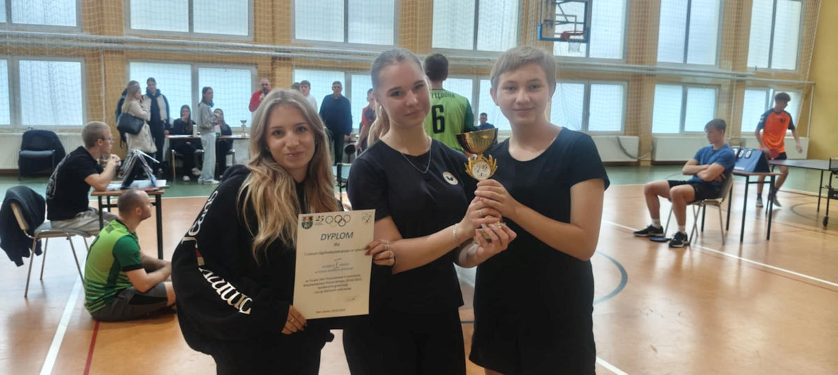 Złoto w Mistrzostwach powiatu w tenisie stołowym 2024