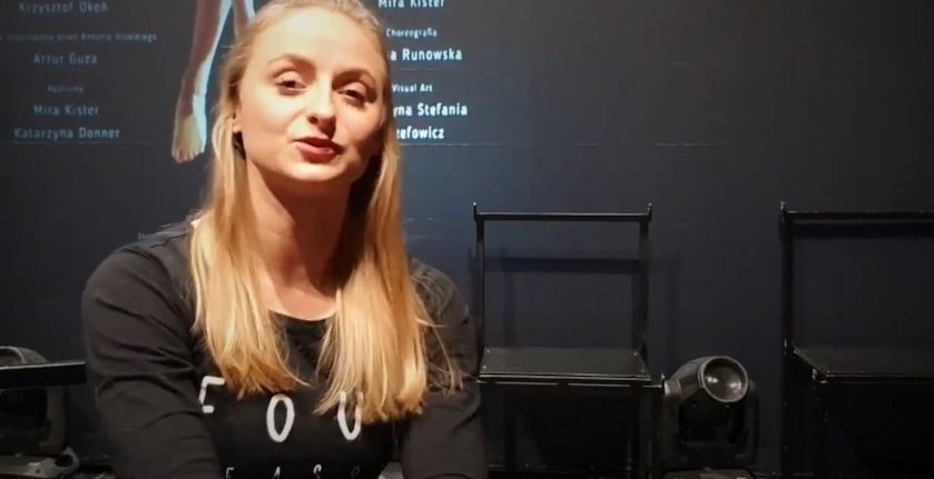 Kolejna odsłona naszych absolwentów. Dzisiaj prezentujemy WAM filmik z Agatą Karwat- akrobatką.